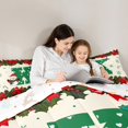 thumbnail image 6 of Homewish Xmas Personalized Gifts Full Size Comforter Sets,Green Letter K Bedding Comforter Set，Cartoon Christmas Snowman Bedding Sets For Princess,Lightweight Room Decoration Reversible,3-Piece, 6 of 9