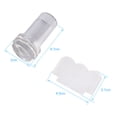 thumbnail image 3 of Nail Art Stamper Racleur Ensemble, à la Mode en Silicone Transparent Vernis à Ongles Transfert Estampeuse & Racleur Ensemble Outil de Manucure, 3 of 8