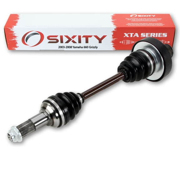 Sixity XTA Rear Right Axle compatible with Yamaha Grizzly 660 2008 - YRM660FGHX YRM660FGX 4X4