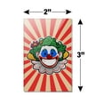 thumbnail image 3 of Clown Happy Face Rectangle Acrylic Fridge Refrigerator Magnet, 3 of 4