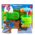 thumbnail image 6 of Fisher-Price Little People Dinosaur Hatch & Slide Playset Toddler Toy with 2 Figures, 6 of 7