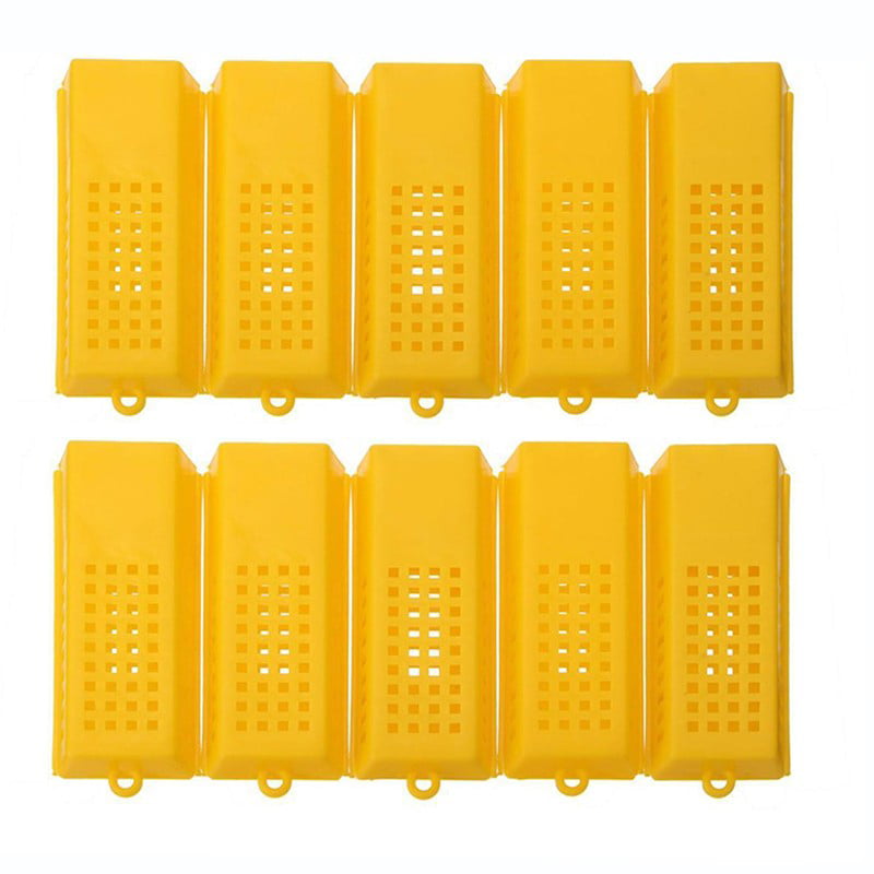 10 xFunctional Queen Cage Bee Match-box Moving Catcher Cage Beekeeping Tool 