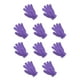 thumbnail image 1 of Ounissouiy Bath Glove Bathroom Shower Manual Rub Back Massage Elastic Hand Gloves Portable Non-slip Scrubber Scrub Men Women Arm Violeta 10piezas Ounissouiy CBP270455, 1 of 4