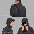 thumbnail image 4 of Men's Ski Jacket Down Insulated Waterproof Winter Jacket Windproof Snowboard Snow Coat, 4 of 7