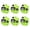 Green, variant on Attendance Counter Set 6 Pack, 4 Digit Manual Finger Counter for Scorekeeping, Inventory Counts and Reset Use Tasks