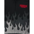 thumbnail image 2 of Netflix Stranger Things Girls Metallic Fleece Half Zip Pullover with Long Sleeves, Sizes 4-16, 2 of 3