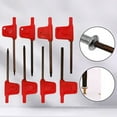 thumbnail image 7 of 10× Small Torx Screwdriver T Wrench Red Flag Type Spanner Key Screwdriver T5-T20,T6, 7 of 7