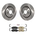 thumbnail image 1 of Transit Auto Front Disc Brake Rotors and Ceramic Pads Kit for Car Honda Odyssey Passport K8A-103746, 1 of 11