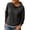 Black, variant on Oversized Sweatshirts for Women, Button Stand Collar Fleece Lined Long Sleeve Pullover Tunic Sweatshirt Green XXL