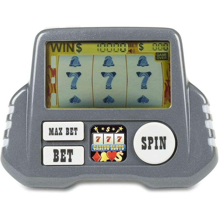 Big Screen Games Casino Slots Angled Screen Toy for Table Top Play
