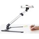 thumbnail image 1 of Calligraphy Video Stand, Tabletop Phone Holder for Baking, Crafting, Demonstration, Drawing, Sketching, Recording/Tiktok/Youtube Live Streaming, 1 of 5