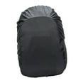 thumbnail image 2 of Funda impermeable para lluvia para viajes, senderismo, mochila, bolsa, paquete a prueba de polvo, 35 l Negro, 2 of 9