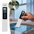 thumbnail image 1 of TDS Instrument Digital Water Tester Used for Portable Water Testing of Drinking Water Faucets Wells Swimming Pools Hydroponics Aquariums and Travel, 1 of 7