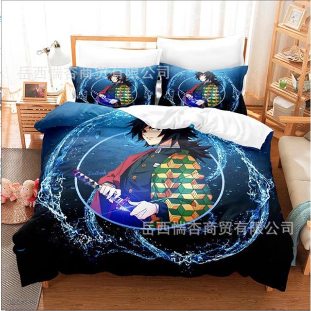 3D Digital Printing Home Textile Quilt Cover Bed Sheet Pillow Case Three-piece Set Four-piece Set