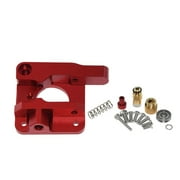 LaMaz 3D Printer Extruder Double Gear Aluminum Alloy Metal Parts Red for CR10 10S Series Right Hand