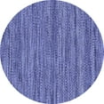 thumbnail image 1 of Ahgly Company Indoor Round Abstract Blue Contemporary Area Rugs, 5' Round, 1 of 4