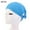 Lake Blue, variant on Jiaroswwei 2Pcs Solid Color Headband Anti Slip Buttons Head Wraps Nurse Doctor Kerchief Hat