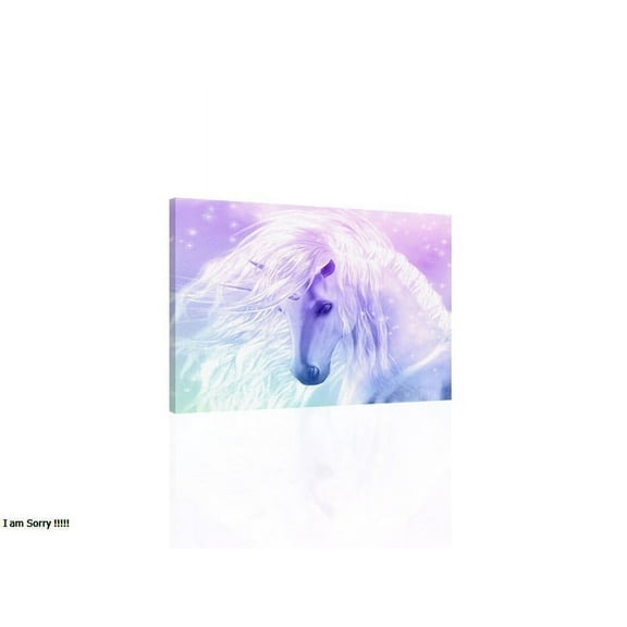 Unicorn III - CANVAS OR PRINT WALL ART
