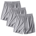 thumbnail image 2 of EaskTriop Women's 3 Pack Summer Casual Shorts High Waisted Elastic Wide Leg Lounge Shorts Comfy Athletic Workout Shorts with Soft Fabric, 2 of 6