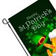 thumbnail image 3 of St Patricks Day Garden Flag Innovative Exquisite Decorative Double Sided St Patricks Day Outdoor Flag for Deck Porch Balcony Backyard Lawn Garden S28, 3 of 3