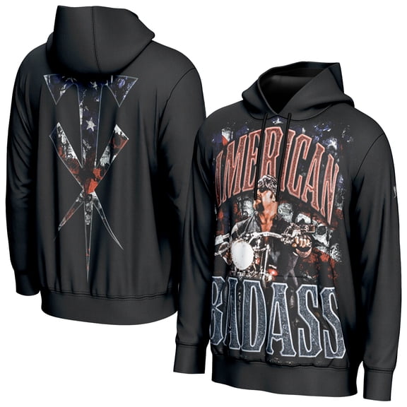 Men's ProSphere Black The Undertaker Badass Hoodie