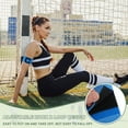 thumbnail image 6 of Uxcell Captain Arm Bands for Soccer, Soccer Captain C Armband Striped for Adult Football Basketball Sports Sky Blue, 6 of 7