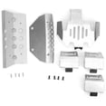 thumbnail image 3 of ANGGREK RC Chassis Plate,RC Car Plate,6Pcs/Set Front Rear Axle Chassis Protection Skid Plate Fit For Trx6 G63 6-Wheel RC Car, 3 of 8