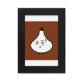 thumbnail image 1 of Garlic Speechless Lovely Little Face Desktop Photo Frame Picture Display Art Painting Exhibit, 1 of 3