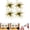 Style A, variant on Sea Urchin Soft Bait - 4Pcs Realistic Fuzzy Dice Fishing Lure, with Reflective Stars for All Waters