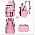 thumbnail image 4 of POINTERTECK Girls Backpack Teen Rucksack Large Capacity Female College Student Locked Schoolbag Anti-Theft Backpack with USB Charging Port, 4 of 6