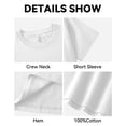 thumbnail image 6 of HAOMEILI Men's Graphic T-Shirts USA Flag Cotton Short Sleeve American Patriotic Crewneck Casual Regular Tee Shirts, 6 of 7