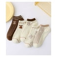 thumbnail image 1 of Calcetines náuticos de color beige liso para primavera y verano, finos, de boca baja, estilo coreano, estilo universitario, para mujer, 1 of 6