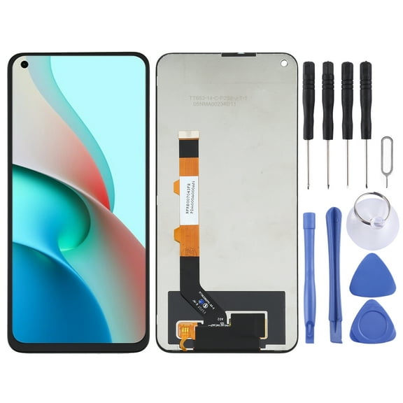 Cellphone Repair Parts Original LCD Screen for Xiaomi Redmi Note 9 5G / Note 9T 5G M2007J22C with Digitizer Full Assembly