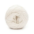 Peaches & Creme Solid 4 Medium Cotton Yarn, Ecru 2.5oz/70.9g, 120 Yards
