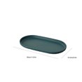 thumbnail image 3 of Szubyfq Fruit Serving Tray, Stackable Unbreakable Small Serving Plate, Durable Decorative Ellipse Platter for Kitchen Fruit Vegetables Desserts Cake Home Decor 9 x 5 Inch, 3 of 6