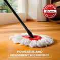 thumbnail image 6 of O-Cedar EasyWring Microfiber Spin Mop and Bucket Cleaning System + Lavender Pac (Variety Pack), 6 of 10