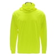 thumbnail image 3 of Long Sleeve Hooded Work Shirt with Built-In Face Mask – Hi-Vis Colors, 3 of 9