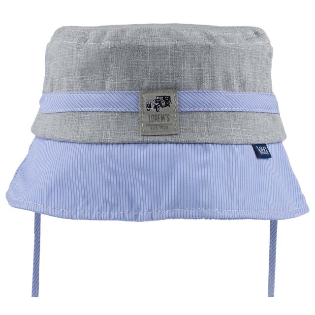 Little Cartoon Car Fancy Design -Kids Fedora Hat 4-8 Years (Denim)