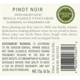 thumbnail image 4 of Bogle Pinot Noir Wine, 750 mL, 4 of 6