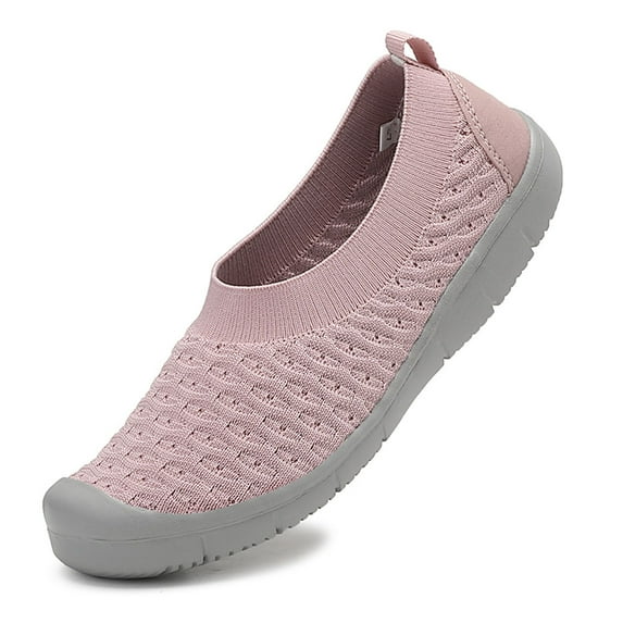 Earlde Women's Slip on Casual Sneakers Comfortable Tennis Shoes Work Nurse Flat Shoes
