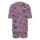 thumbnail image 5 of Conjunto de Pijama de las Mujeres de Moda Casual Color Sólido Manga Corta Cuello Redondo Top Y Pantalones, 5 of 6