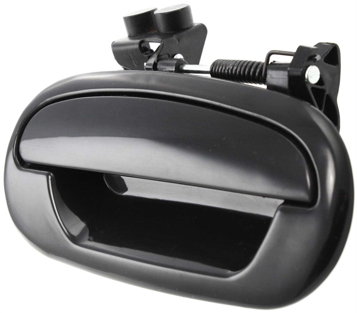Replacement ARBF462151 Exterior Door Handle Compatible with 1997-2002 Ford Expedition 1997-2003 F-150 Front, Right Passenger Smooth Black