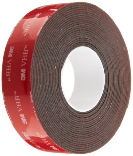 3M VHB Heavy Duty Mounting Tape 5952 1 width x 7 length 1 Pack/15 Pieces 