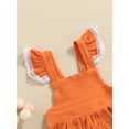 thumbnail image 6 of Newborn Baby Girl Summer Clothes 3 6 9 12 18 months Cute Lace Sleeveless Skirt  Ruffle Shorts Infant Skirt Outfits 2Pcs, 6 of 10
