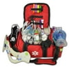 Lightning X Deluxe Stocked Large EMT First Aid Trauma Bag w/ Emergency Medical Supplies Fill Kit C
