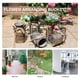 thumbnail image 3 of unbranded 3Ud Maceta De Hierro Para Flores Con Estilo Rural Retro Y Uso En Hogar, 3 of 5