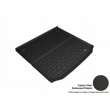 3D MAXpider  Kagu Floor Mat for 2018 X3 BMW Cargo Liner Cross Fold with Tie Down Rails, Black
