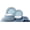 Light Blue, variant on 12-Piece Light Blue Melamine Dinnerware Set, Lightweight Unbreakable BPA-Free Dishes Service for 4, Indoor Outdoor Use, Dishwasher Safe