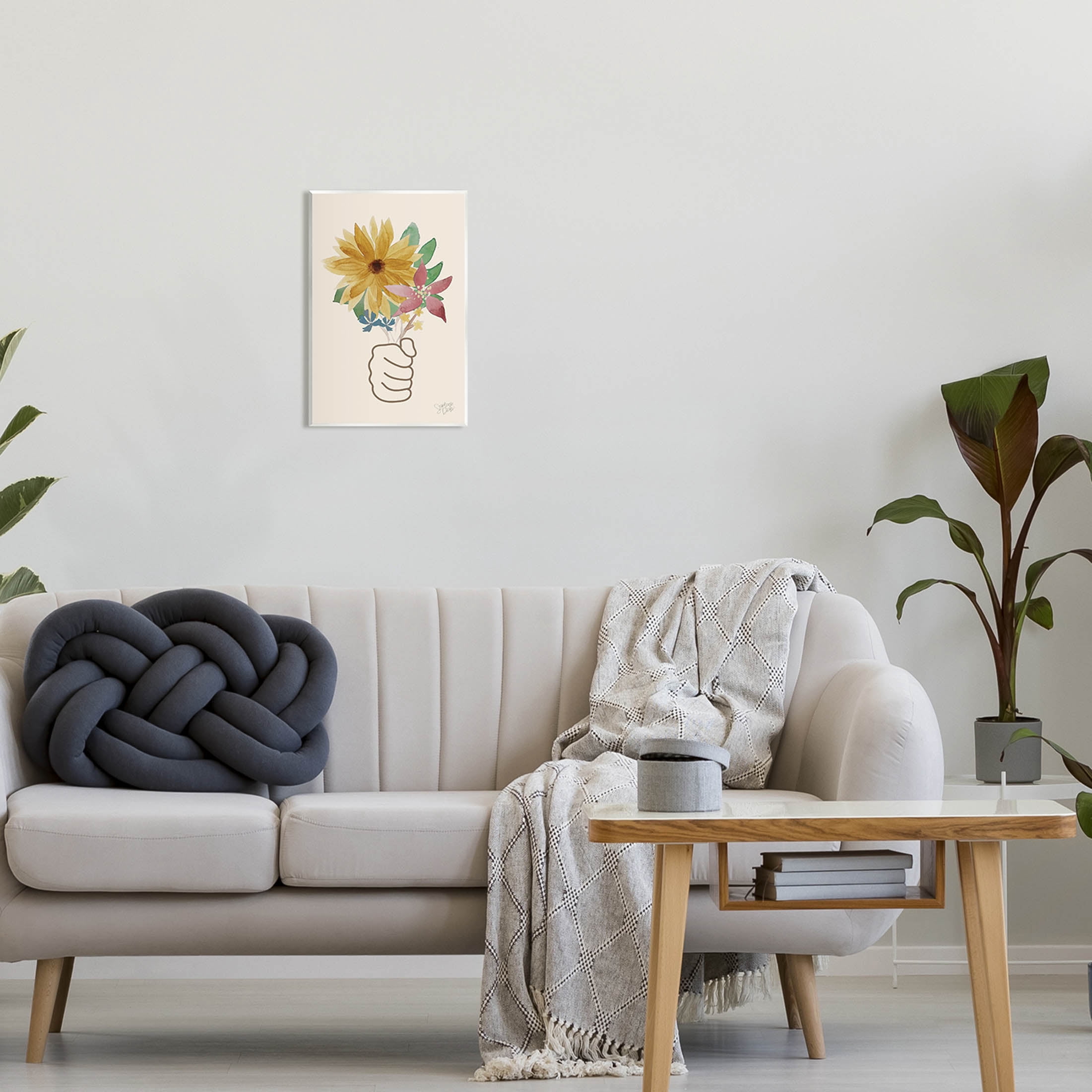 Stupell Industries Handful Flower Blossoms Graphic Art Unframed Art Print Wall Art, Design by Stephanie Dicks
