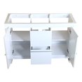 thumbnail image 4 of Fresca Allier 48" White Modern Bathroom Cabinet, 4 of 4